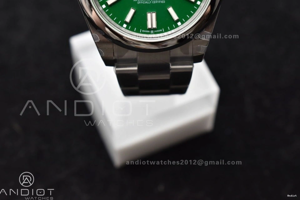 Steel Perpetual 1:1 Edition 41mm 904L Best Oyster DIWF A3230 Dial 124300 Green 0305